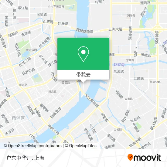 户东中华厂地图