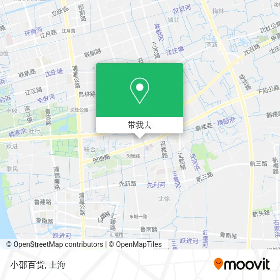小邵百货地图