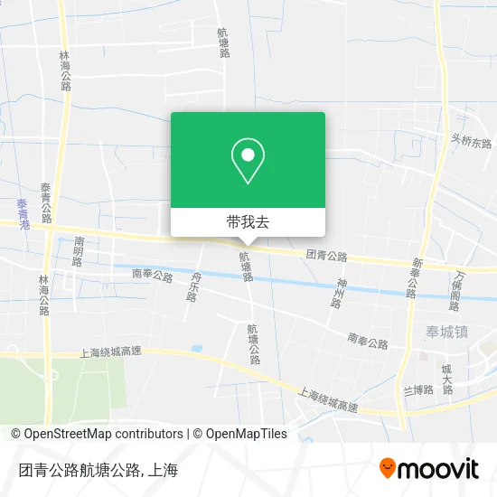 团青公路航塘公路地图