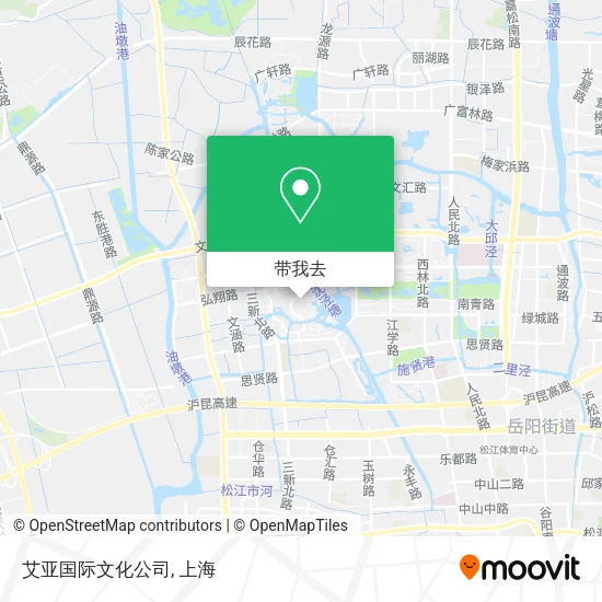 艾亚国际文化公司地图