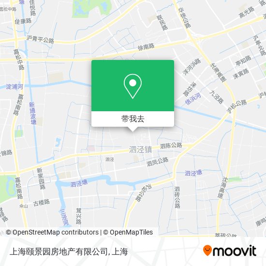 上海颐景园房地产有限公司地图