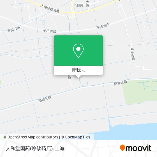 人和堂国药(燎钦药店)地图