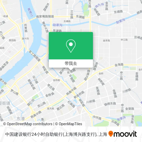 中国建设银行24小时自助银行(上海博兴路支行)地图