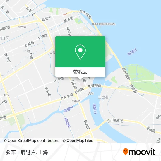 验车上牌过户地图