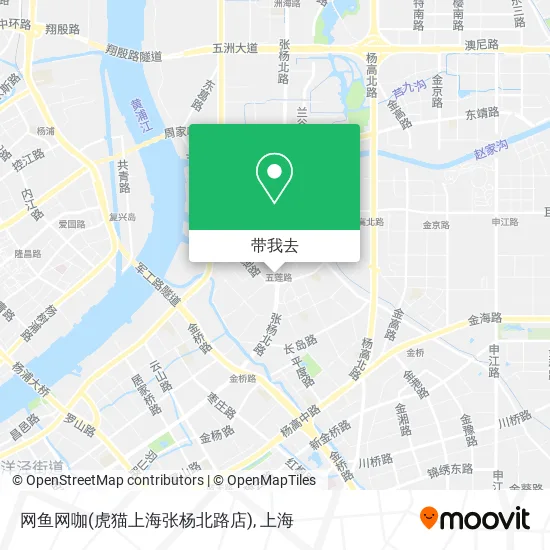 网鱼网咖(虎猫上海张杨北路店)地图