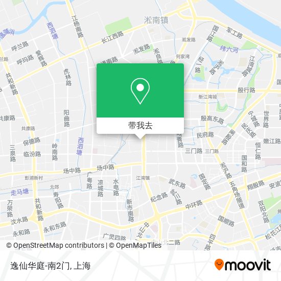 逸仙华庭-南2门地图
