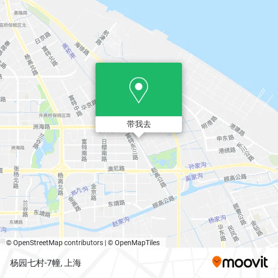 杨园七村-7幢地图