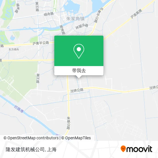 隆发建筑机械公司地图