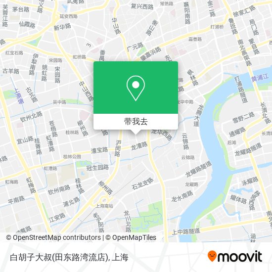 白胡子大叔(田东路湾流店)地图