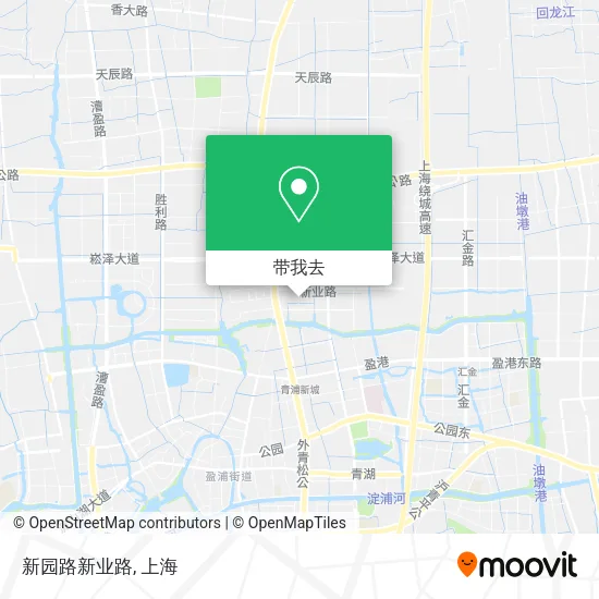 新园路新业路地图