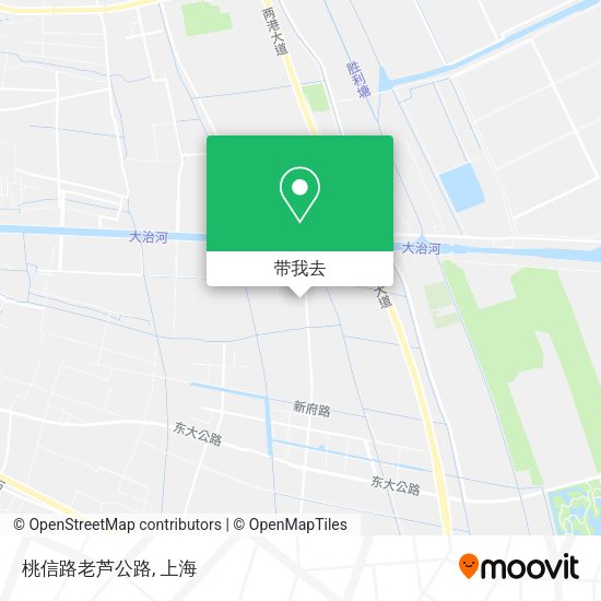 桃信路老芦公路地图