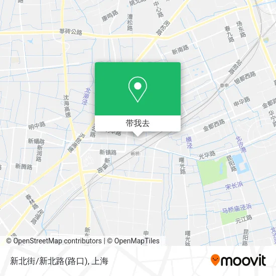 新北街/新北路(路口)地图