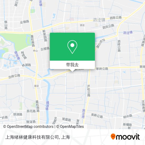 上海绪林健康科技有限公司地图