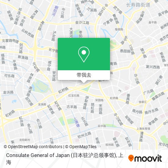 Consulate General of Japan (日本驻沪总领事馆)地图