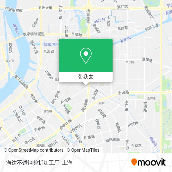 海达不锈钢剪折加工厂地图