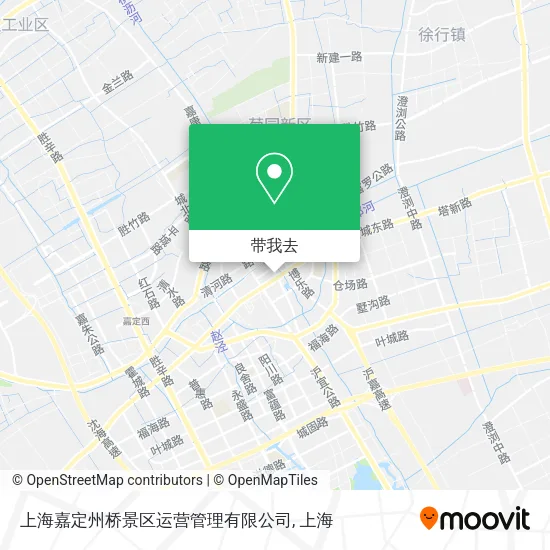 上海嘉定州桥景区运营管理有限公司地图