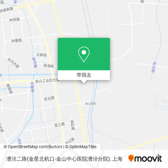 漕泾二路(金星北机口-金山中心医院漕泾分院)地图