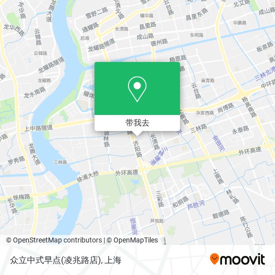 众立中式早点(凌兆路店)地图