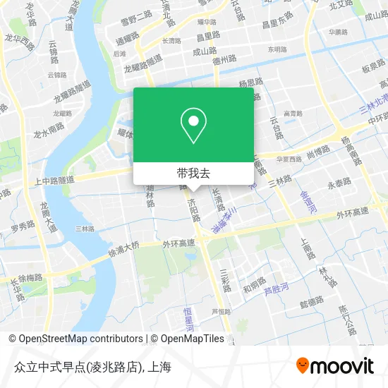 众立中式早点(凌兆路店)地图