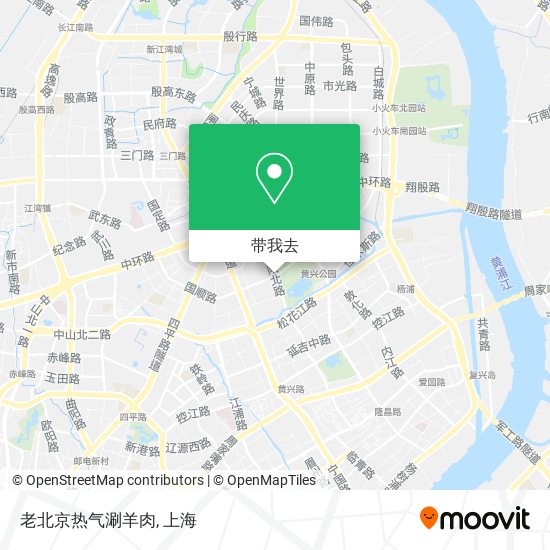 老北京热气涮羊肉地图