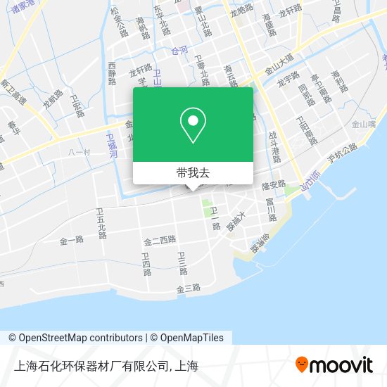上海石化环保器材厂有限公司地图