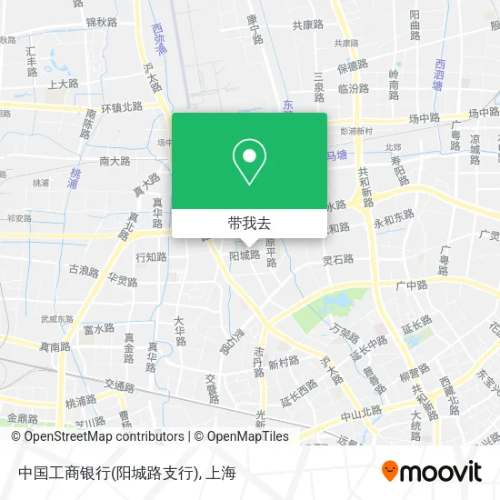 中国工商银行(阳城路支行)地图