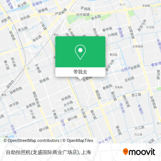 自助拍照机(龙盛国际商业广场店)地图