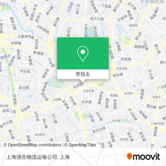 上海强生物流运输公司地图