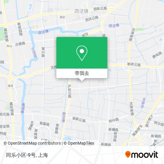 同乐小区-9号地图