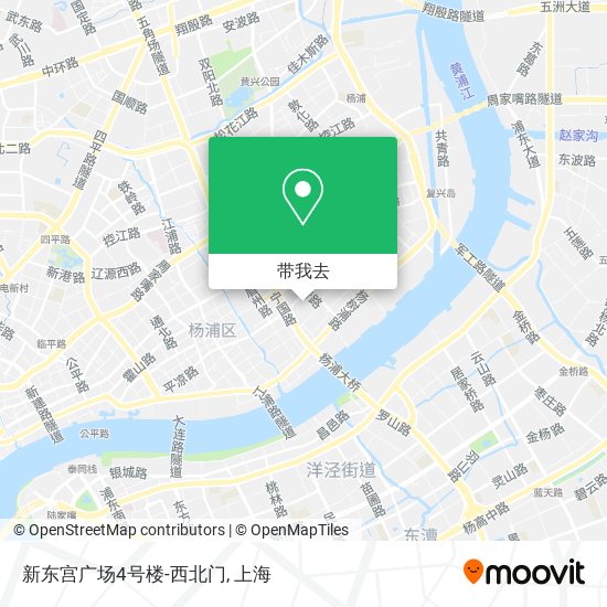 新东宫广场4号楼-西北门地图