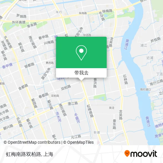 虹梅南路双柏路地图