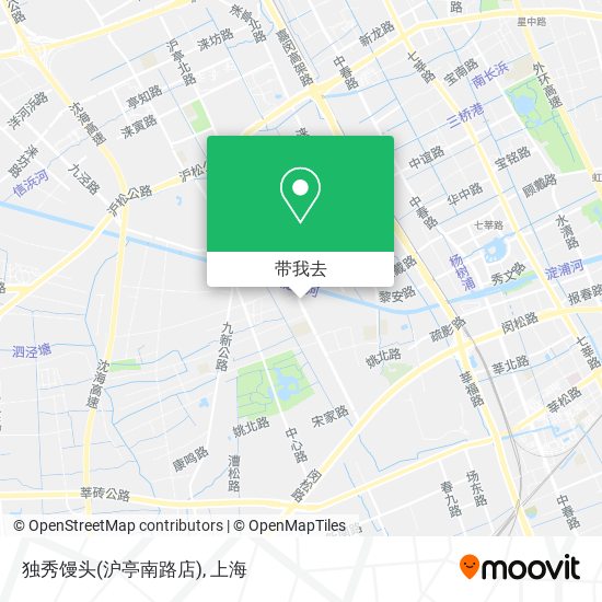 独秀馒头(沪亭南路店)地图