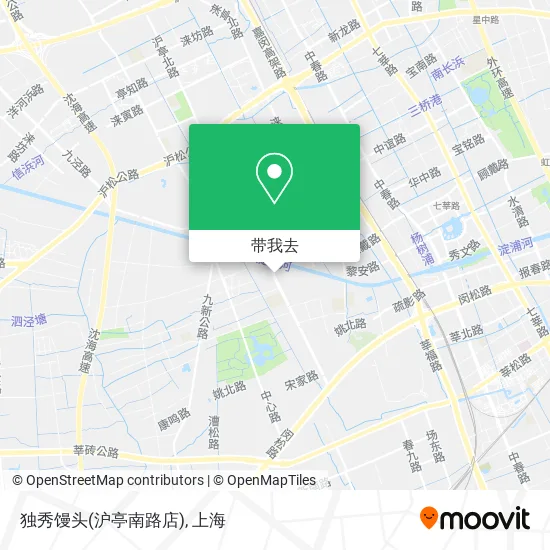 独秀馒头(沪亭南路店)地图