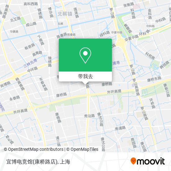 宜博电竞馆(康桥路店)地图