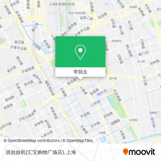 抓娃娃机(汇宝购物广场店)地图