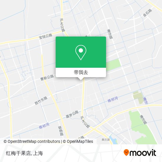 红梅干果店地图