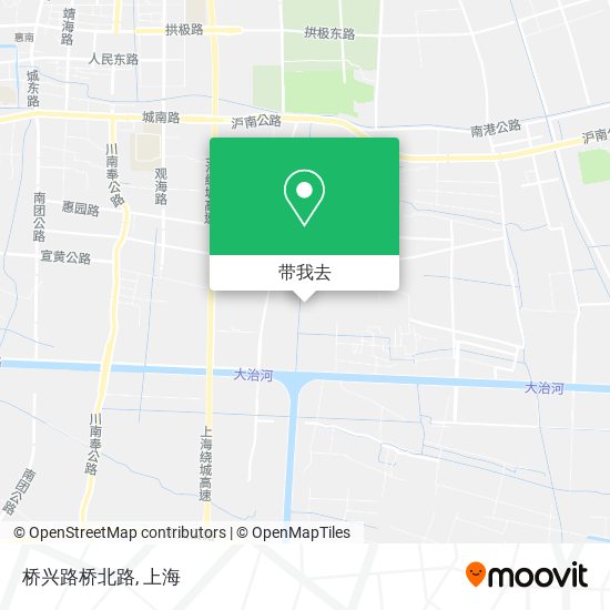 桥兴路桥北路地图