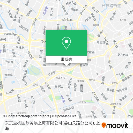 东京重机国际贸易上海有限公司(娄山关路分公司)地图