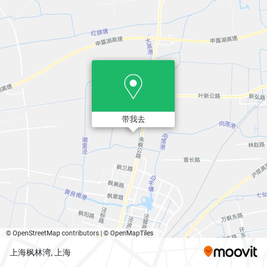 上海枫林湾地图