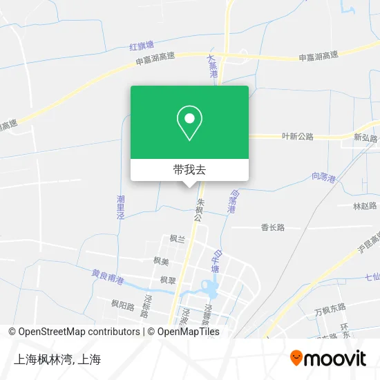 上海枫林湾地图