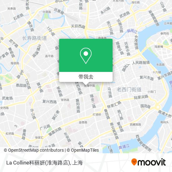 La Colline科丽妍(淮海路店)地图