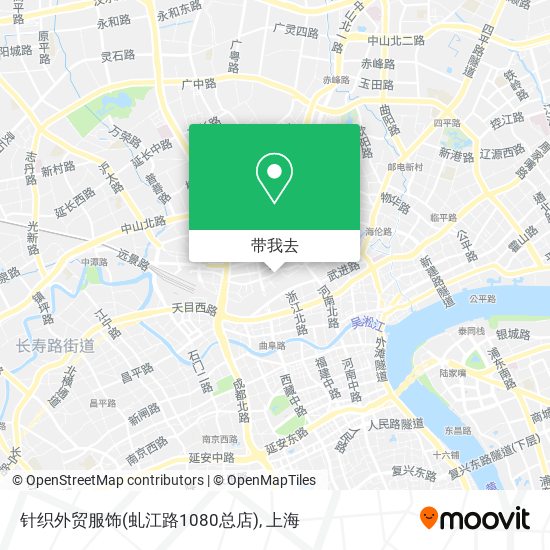 针织外贸服饰(虬江路1080总店)地图