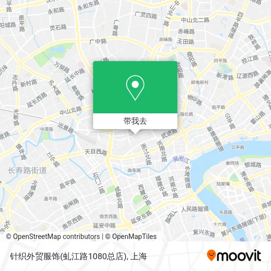 针织外贸服饰(虬江路1080总店)地图