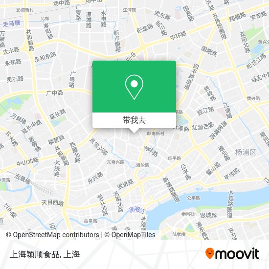 上海颖顺食品地图