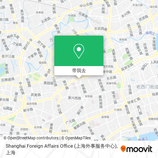 Shanghai Foreign Affairs Office (上海外事服务中心)地图