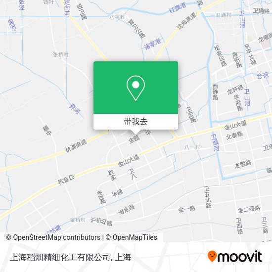 上海稻畑精细化工有限公司地图