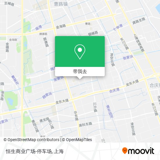 恒生商业广场-停车场地图