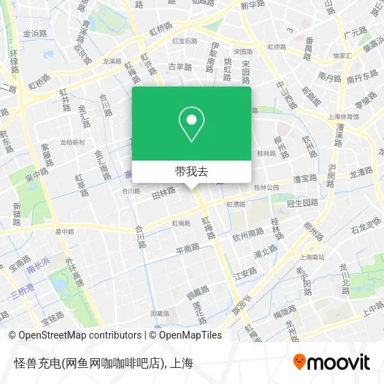 怪兽充电(网鱼网咖咖啡吧店)地图