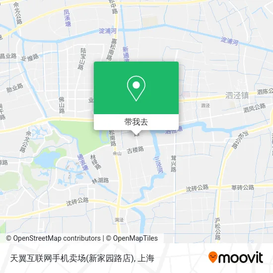 天翼互联网手机卖场(新家园路店)地图