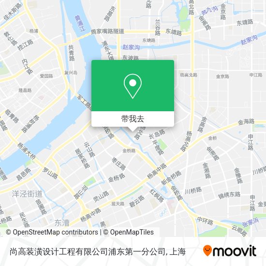 尚高装潢设计工程有限公司浦东第一分公司地图